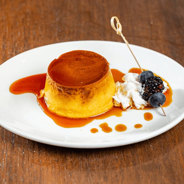 Flan De Casa.