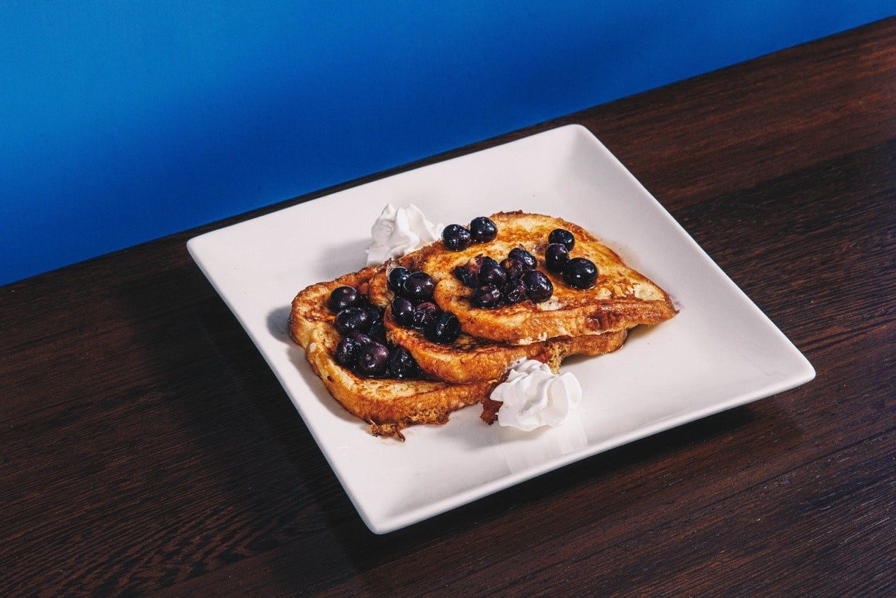 Maria's Fruit French Toast.