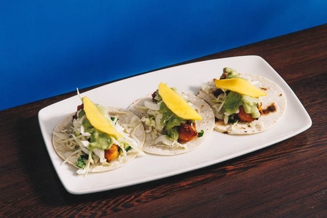 Shrimp Tacos.